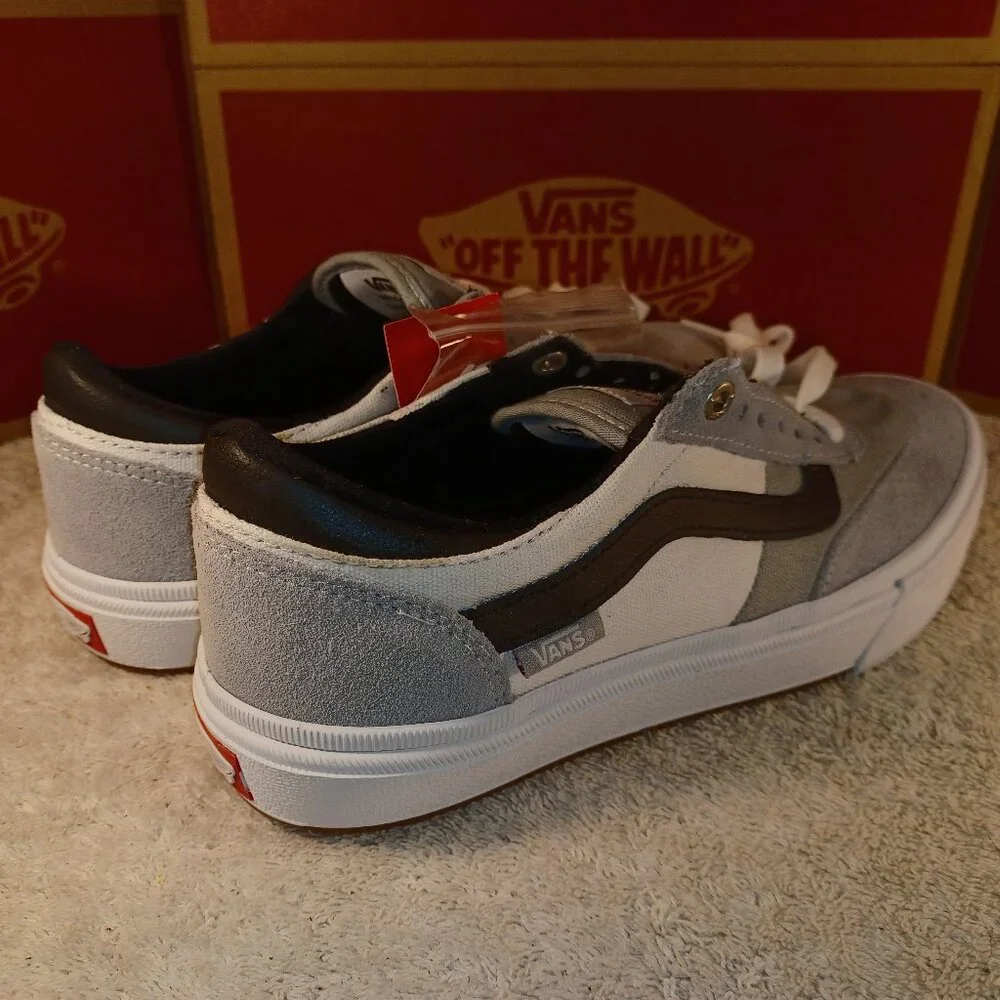 Vans Men's 6.5/Women's 8 Gilbert Crockett Pro Gray/White VN0A38CO0QO